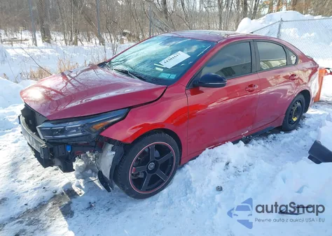 2022 Kia Forte Gt Manual z USA, uszkodzony, nr VIN 3KPF44AC6NE449549